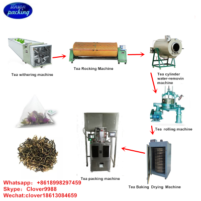 Chinese Healthy Organic Alpine Tea leaves processing production line for great price