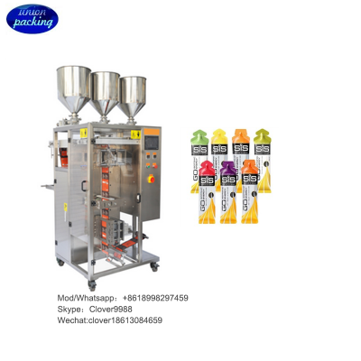 enzyme gel irregular shape bag packing machine