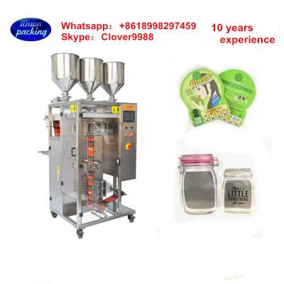 Hand sanitizer gel filling and capping machine